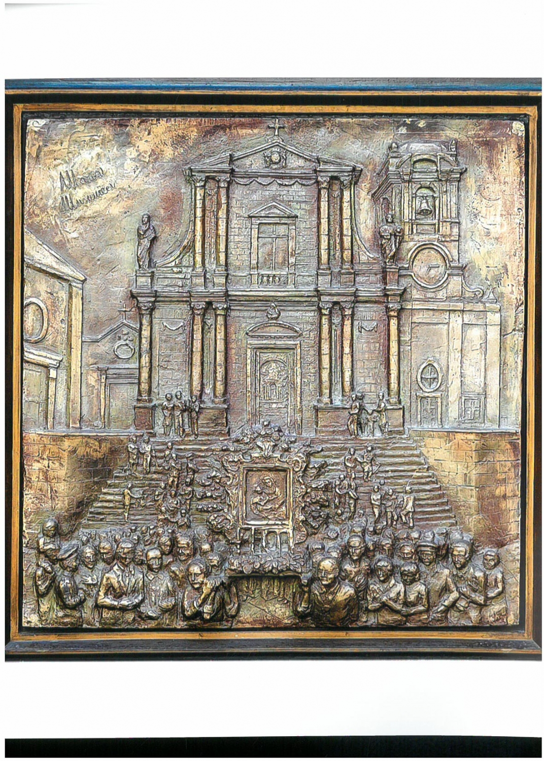 Fonderia Laconeo Opere in Bronzo Fonderia Artistica Catania bronzo Catania bronzi Catania portali per chiese e arte sacra Catania