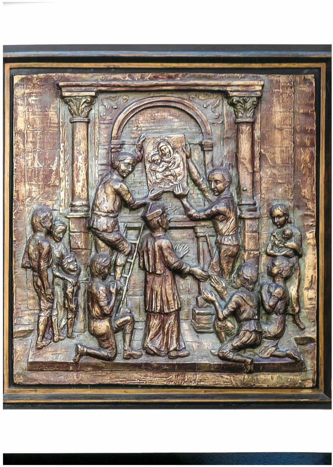Fonderia Laconeo Opere in Bronzo Fonderia Artistica Catania bronzo Catania bronzi Catania portali per chiese e arte sacra Catania